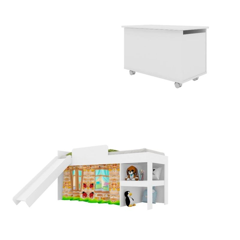 Cama-com-Escorregador-e-Bau-Playground-Meu-Fofinho-Art-in-Moveis-