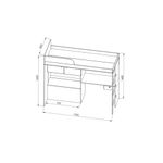 Cama-Infantil-Alta-Multifuncional-2-Portas-com-Bau-Lion-Art-in-Moveis-
