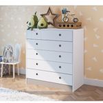 Comoda-Infantil-5-Gavetas-Amore-Meu-Fofinho-Art-in-Moveis