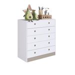 Comoda-Infantil-5-Gavetas-Amore-Meu-Fofinho-Art-in-Moveis