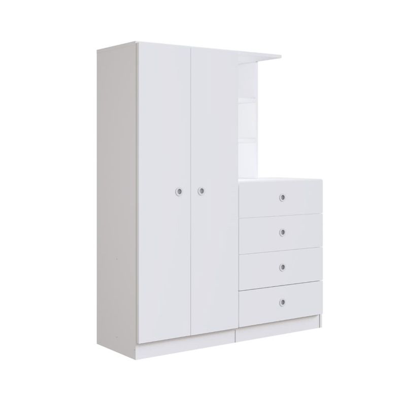 Guarda-Roupa-Infantil-2-Portas-4-Gavetas-Montessoriano-Meu-Fofinho-Art-in-Moveis-