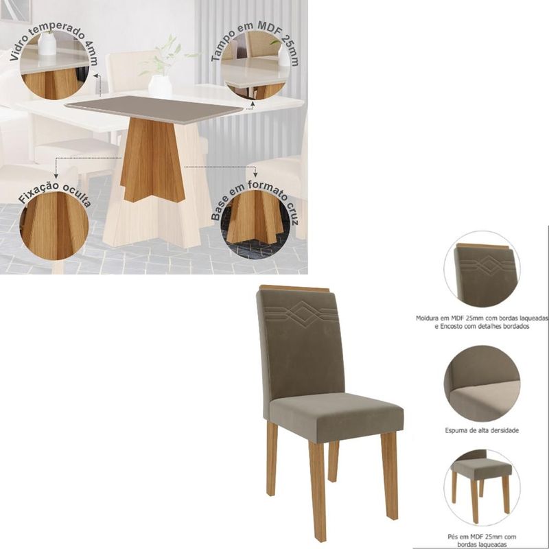 Conjunto-Sala-de-Jantar-Mesa-Patricia-130cm-4-Cadeiras-Tais-II-Cimol