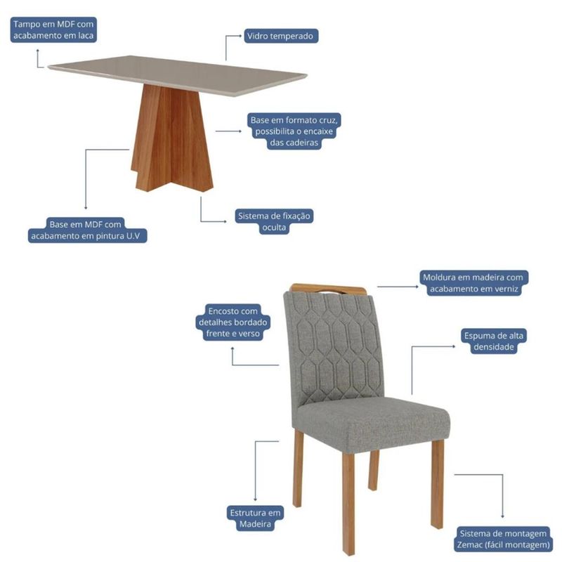 Conjunto-Sala-de-Jantar-Mesa-Patricia-160cm-6-Cadeira-Paola-Cimol-