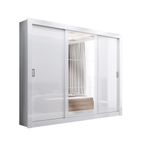 Guarda-Roupa-Casal-Espelho-3-Portas-de-correr-4-Gavetas-City-Maxel-