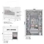 Quarto-de-Bebe-Completo-Berco-Mini-Cama-2-Gavetas-Guarda-Roupa-4-Portas-2-Gavetas-e-Comoda-4-Gavetas-1-Porta-Aquarela-Henn