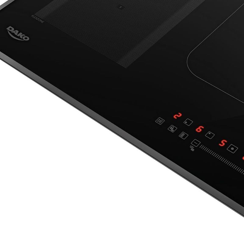Cooktop de Indução 5 Bocas Dako Select Painel Touch