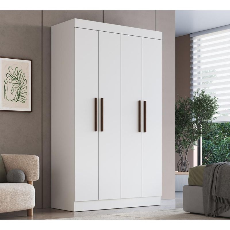 Guarda-Roupa-Solteiro-4-Portas-2-Gavetas-MDF-New-Recife-Doripel