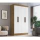 Guarda Roupa Solteiro 4 Portas 2 Gavetas MDF New Recife Doripel