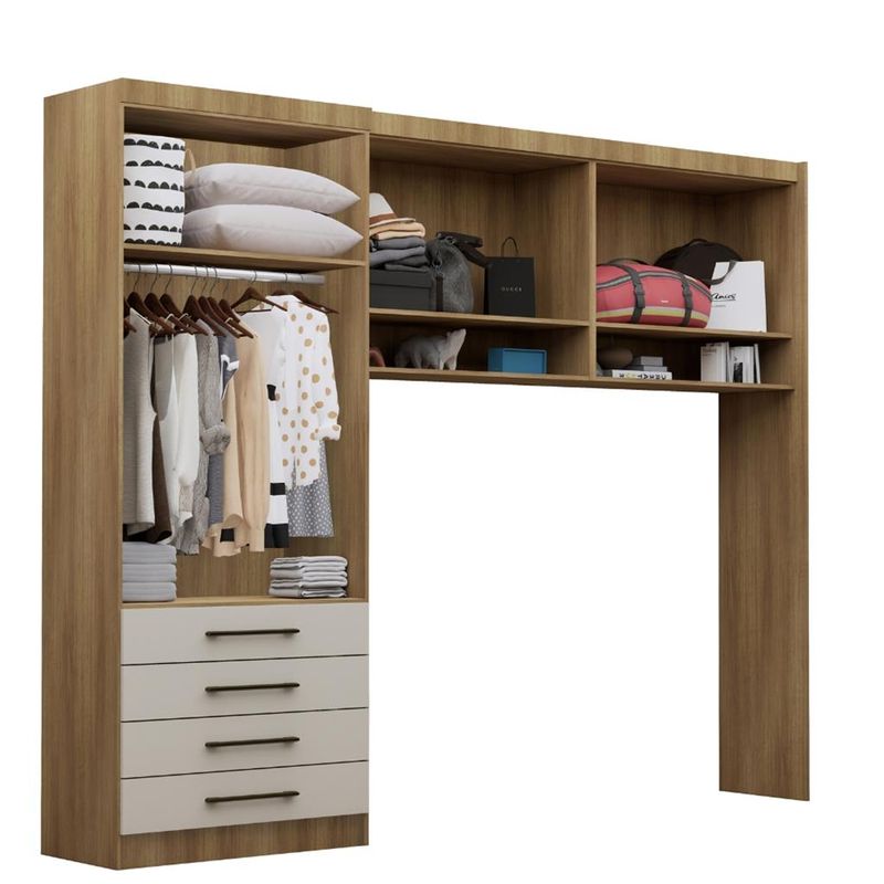 Dormitorio-Solteiro-4-Portas-4-Gavetas-Paris-Luciane