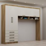 Dormitorio-Solteiro-4-Portas-4-Gavetas-Paris-Luciane