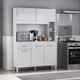 Cozinha Compacta 5 Portas 1 Gaveta Ceara Atualle