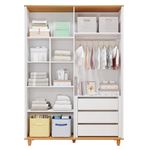 Quarto-de-Infantil-Completo-Guarda-Roupa-4-Portas-e-Comoda-4-Gavetas-100--MDFLivia-Permobili