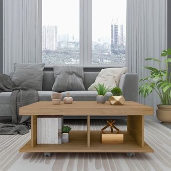 Mesa de Centro Dunas em Tamburato Artely