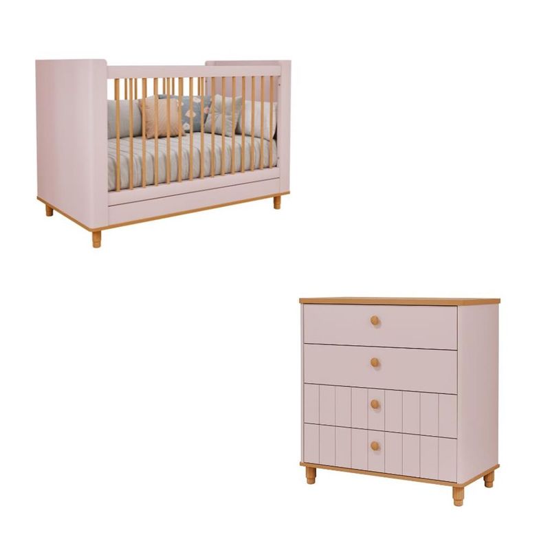Quarto-de-Bebe-Completo-Berco--e-Comoda-4-Gavetas-100-MDF-Livia-Permobili