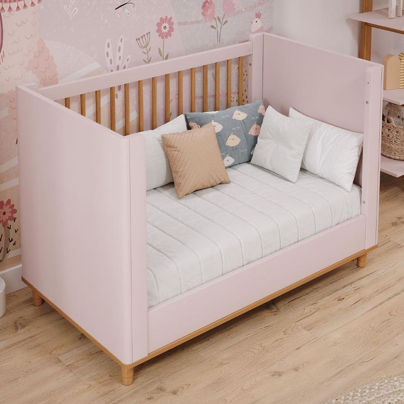 Quarto-de-Bebe-Completo-Berco--e-Comoda-4-Gavetas-100-MDF-Livia-Permobili