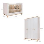 Quarto-de-Bebe-Completo-Berco-e-Guarda-Roupa-4-Portas-100--MDF-Livia-Permobili