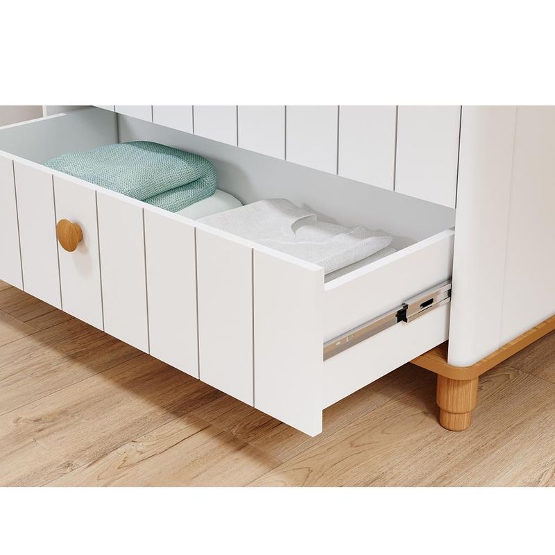 Quarto-de-Bebe-Completo-Berco-Guarda-Roupa-4-Portas-e-Comoda-4-Gavetas-100--MDF-Livia-Permobili
