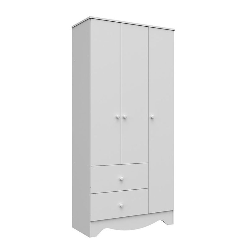 Guarda-Roupa-Infantil-3-Portas-2-Gavetas-MDF-Ben-Plus-Moveis-Peroba