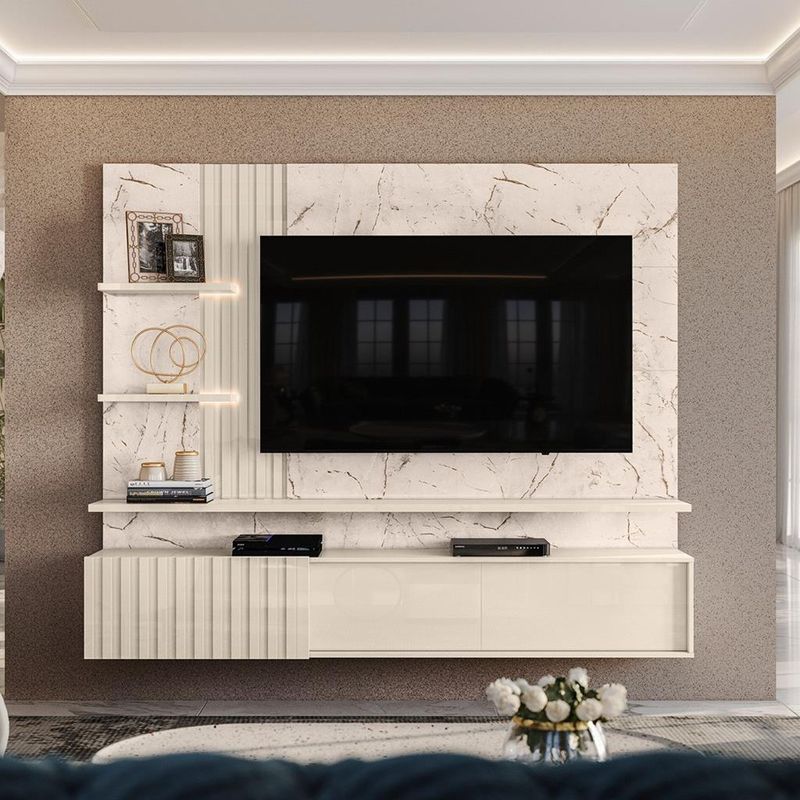 Painel-para-TV-ate-65-Polegadas-3-Portas-Led-Ripado-Atena-Madetec