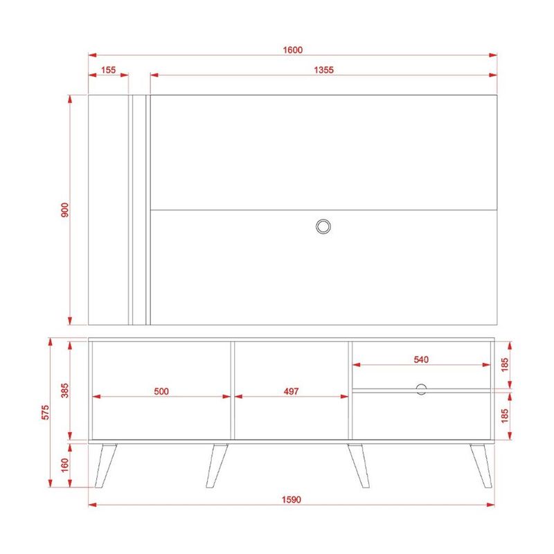 Rack-com-Painel-para-TV-ate-65-Polegadas-2-Portas-Cronos-Madetec