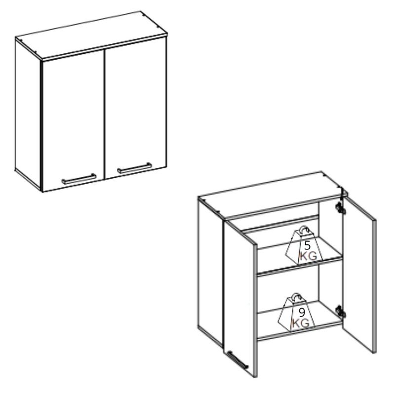 Armario-Aereo-2-Portas-60cm-Isis-Luciane-