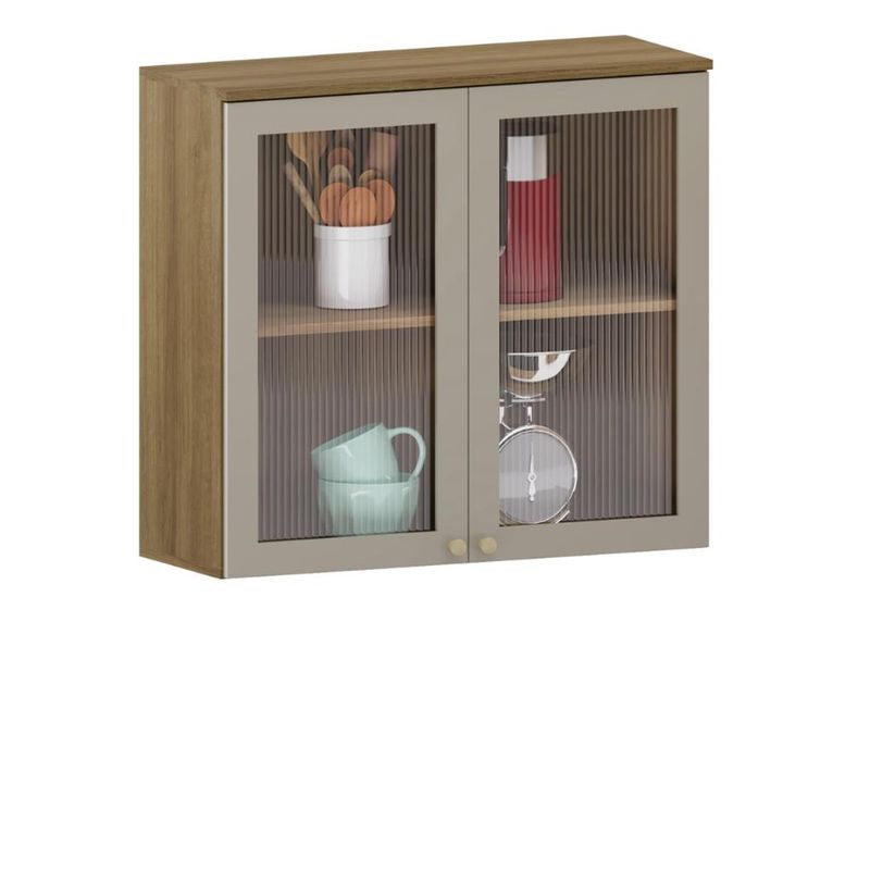 Armario-Aereo-2-Portas-de-Vidro-80cm-Isis-Luciane-