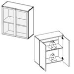 Armario-Aereo-2-Portas-de-Vidro-80cm-Isis-Luciane-