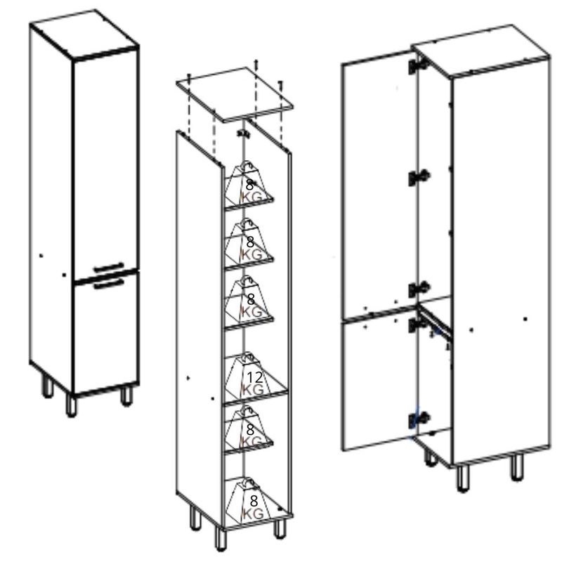 Paneleiro-Simples-2-Portas-40cm-Isis-Luciane-