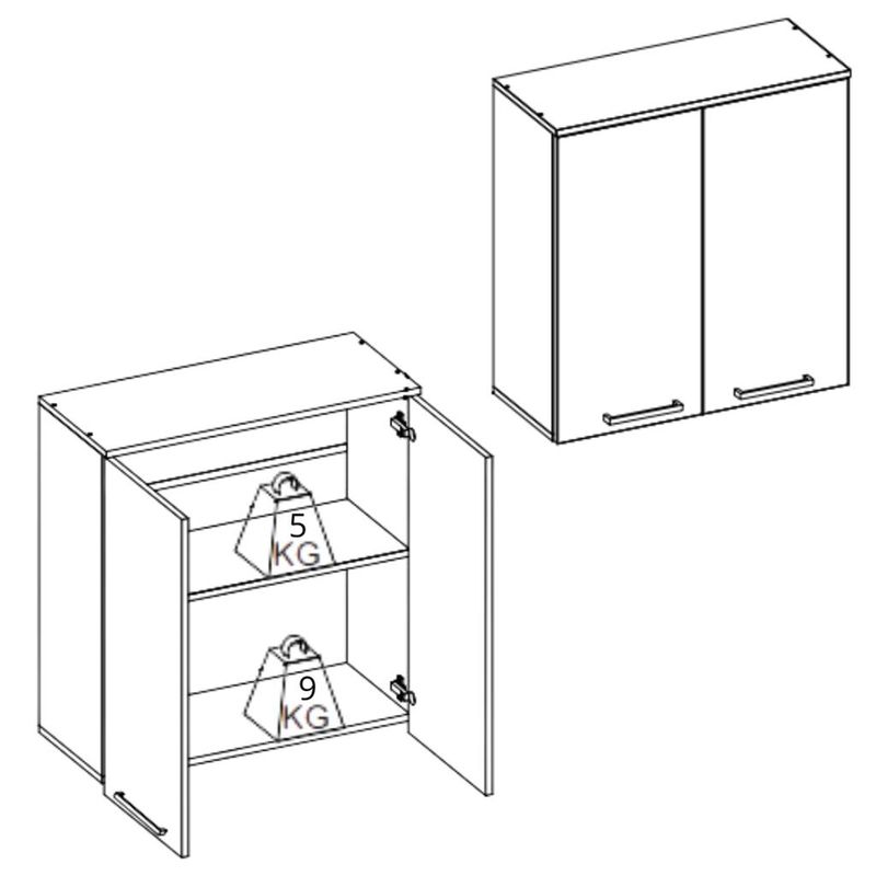 Armario-Aereo-2-Portas-80cm-Isis-Luciane