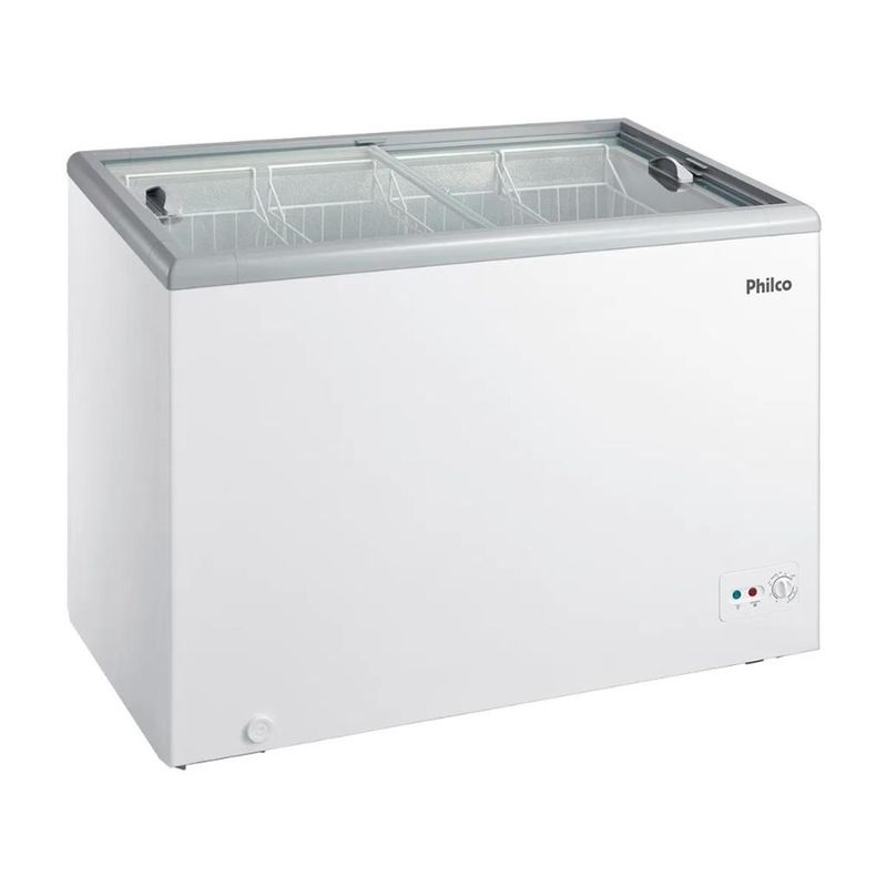 Freezer-Horizontal-Philco-2-Portas-PFH310EB-Expositor-295L