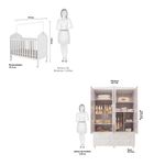 Quarto-de-Bebe-Completo-com-Berco-Mini-Cama--e-Guarda-Roupa-100--MDF-com-Janela-Elo-New-Moveis-Peroba