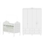 Quarto-de-Bebe-Completo-com-Berco-Mini-Cama--com-capitone-e-Guarda-Roupa-100--MDF-Elo-New-Moveis-Peroba