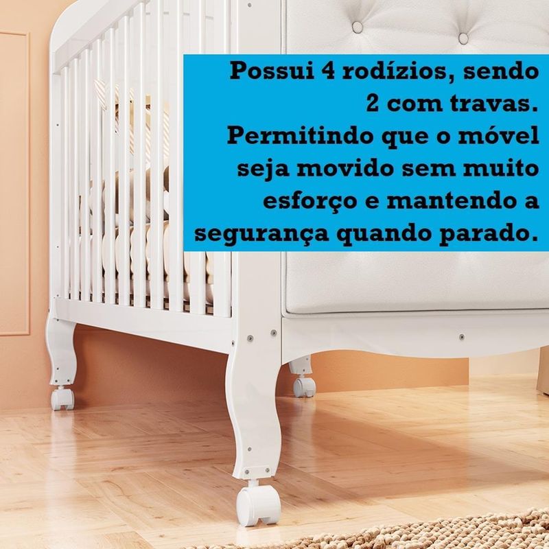 Quarto-de-Bebe-Completo-com-Berco-Mini-Cama--com-capitone-e-Guarda-Roupa-100--MDF-Elo-New-Moveis-Peroba