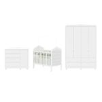 Quarto-de-Bebe-Completo-com-Berco-Mini-Cama-com-capitone-Guarda-Roupa-e-Comoda-100--MDF-Elo-New-Moveis-Peroba