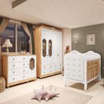 Quarto-de-Bebe-Completo-com-Berco-Mini-Cama-com-capitone-Guarda-Roupa-e-Comoda-100--MDF-Elo-New-Noah-Moveis-Peroba
