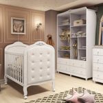 Quarto-de-Bebe-com-Berco-Mini-Cama-com-capitone-e-Guarda-Roupa-100--MDF-Elo-New-Noah-Moveis-Peroba