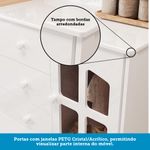 Quarto-de-Bebe-Completo-com-Berco-Mini-Cama--e-Comoda-100--MDF-com-Janela-Elo-New-Moveis-Peroba