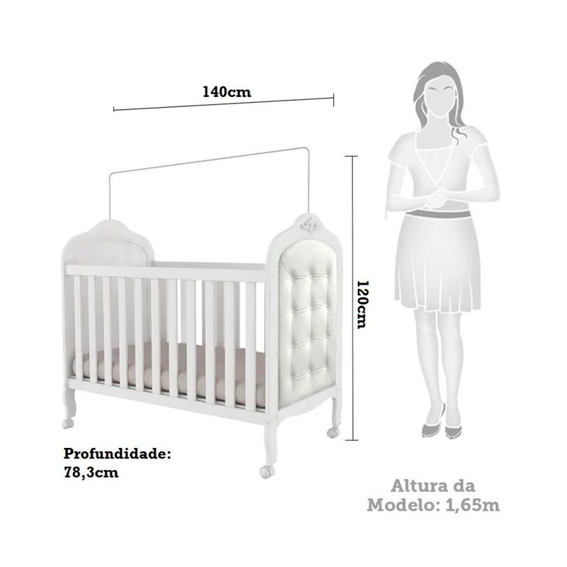 Quarto-de-Bebe-Completo-com-Berco-Mini-Cama-com-Capitone-e-Guarda-Roupa-100--MDF-com-Janela-Elo-New-Moveis-Peroba