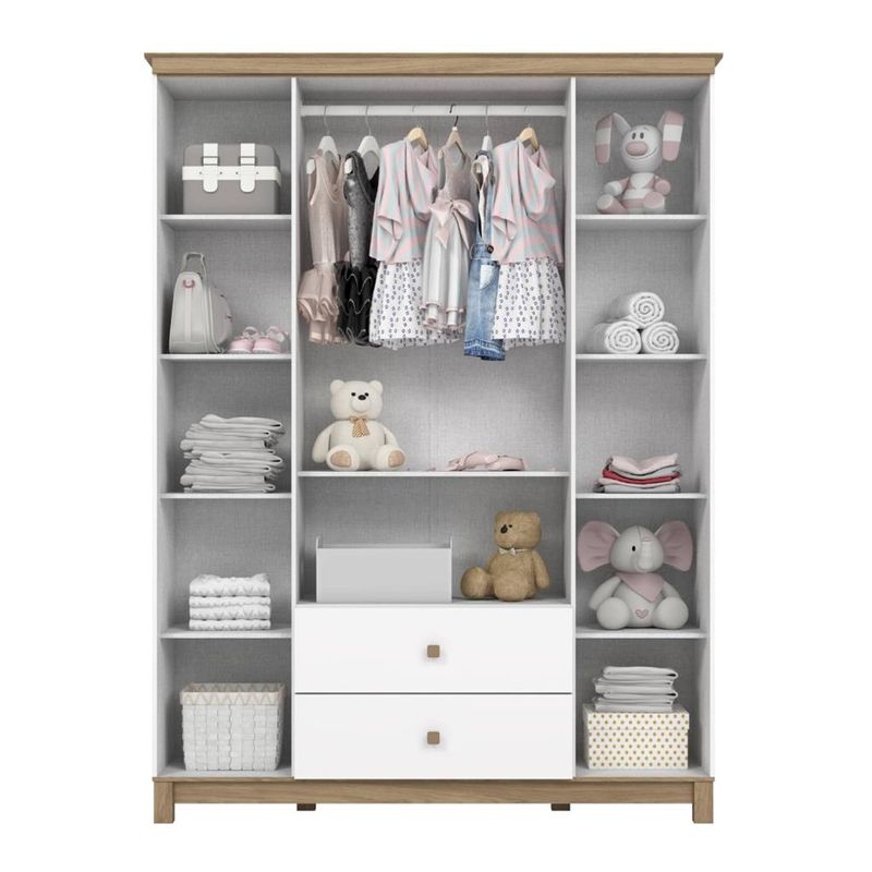 Guarda-Roupa-Infantil-4-Portas-2-Gavetas-Aconchego-Henn