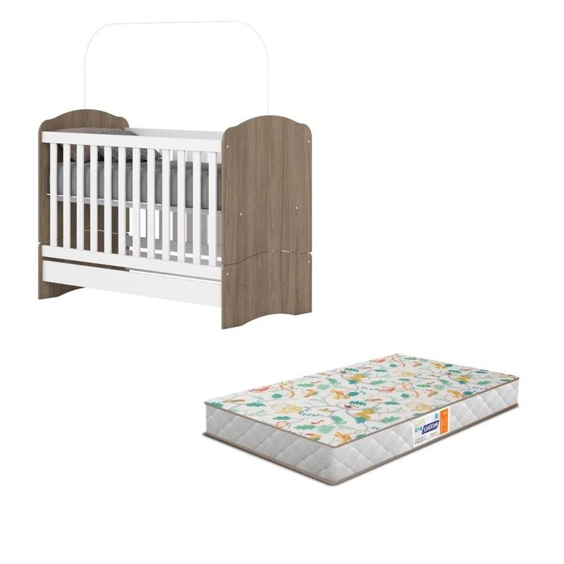 Berco-Mini-Cama-Bala-de-Menta-Henn-com-Colchao-Gazin