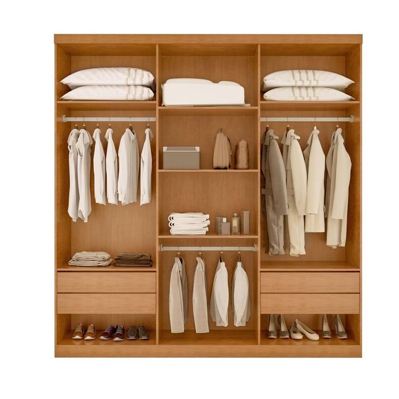 Guarda-Roupa-Casal-6-Portas-100--MDF-Denver-Rufato