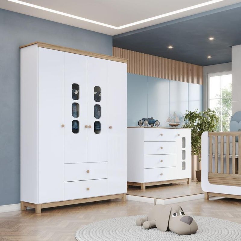 Quarto-de-Bebe-Com-Guarda-Roupa-e-Comoda-Aconchego-Henn