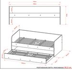 Bicama-Solteiro-CM8032--Tecno-Mobili-