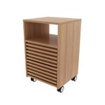Gaveteiro-Para-Escritorio-Ripado-Com-Rodizio-2-Gavetas-ME4175-Tecno-Mobili