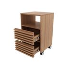 Gaveteiro-Para-Escritorio-Ripado-Com-Rodizio-2-Gavetas-ME4175-Tecno-Mobili