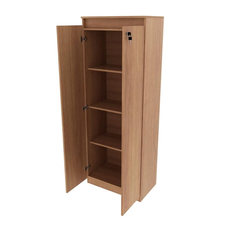 Estante-para-Escritorio-2-Portas-com-Chave-ME4151-Tecno-Mobili