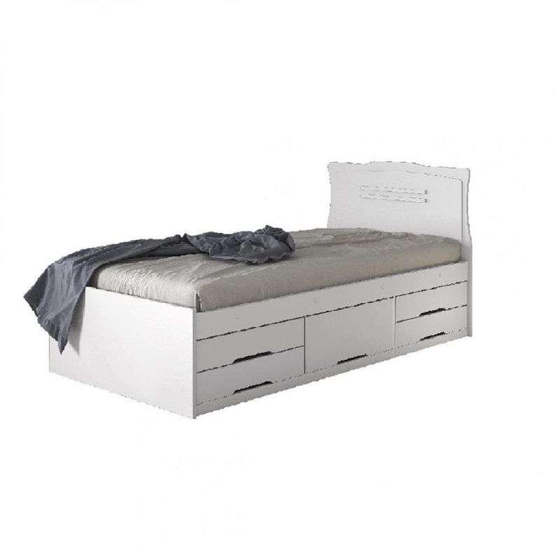 Cama-Solteiro-com-5-Gavetas-Julia-Conquista-Moveis