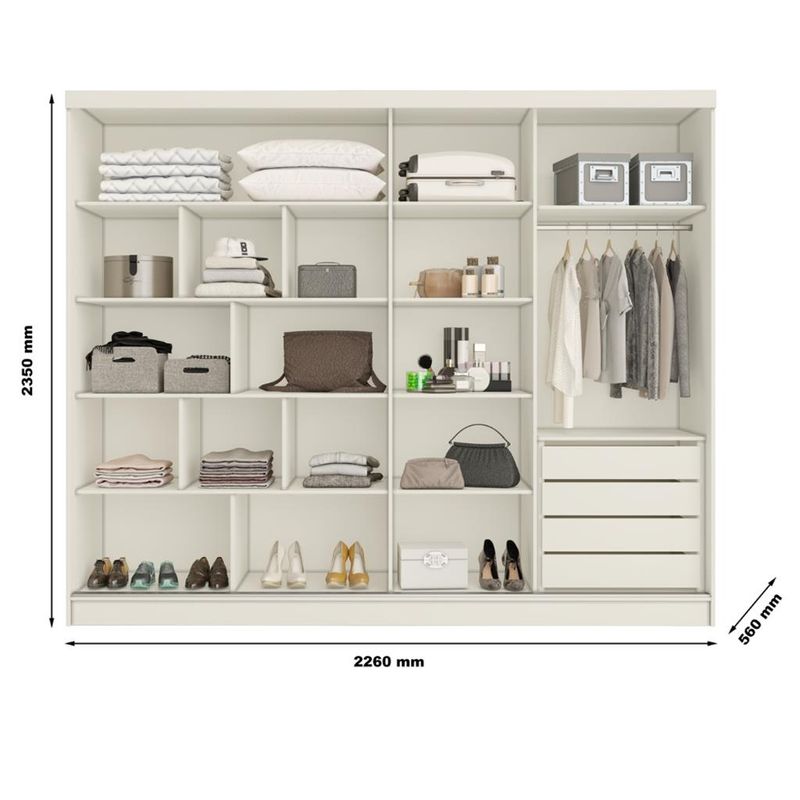 Guarda-Roupa-Casal-2-Portas-de-Correr-4-Gavetas-Ripado-Galati-Made-Marcs
