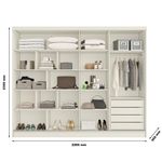 Guarda-Roupa-Casal-1-Espelho-2-Portas-de-Correr-4-Gavetas-Ripado-Galati-Made-Marcs