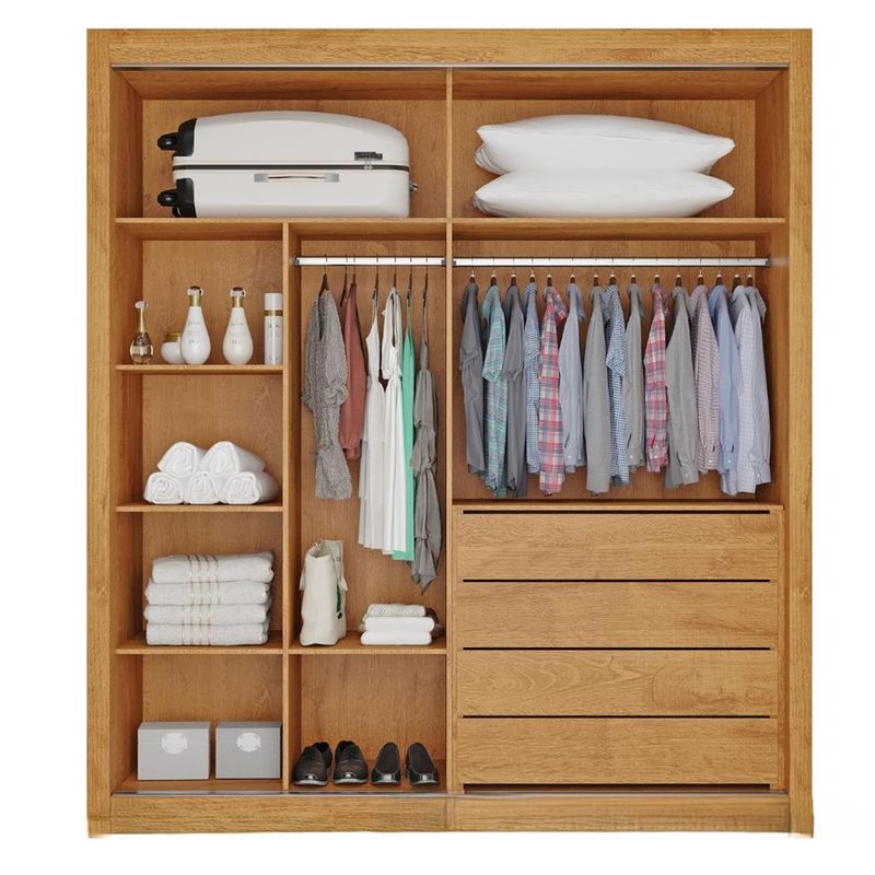 Guarda-Roupa-Casal-1-Espelho-2-Portas-de-Correr-4-Gavetas-Ripado-Atlanta-Made-Marcs